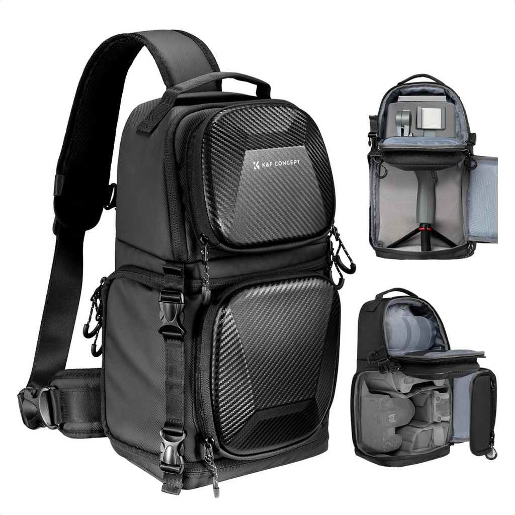 Morral Camaras K&f Concept Sling Bag Crossbody 10l KF13.176