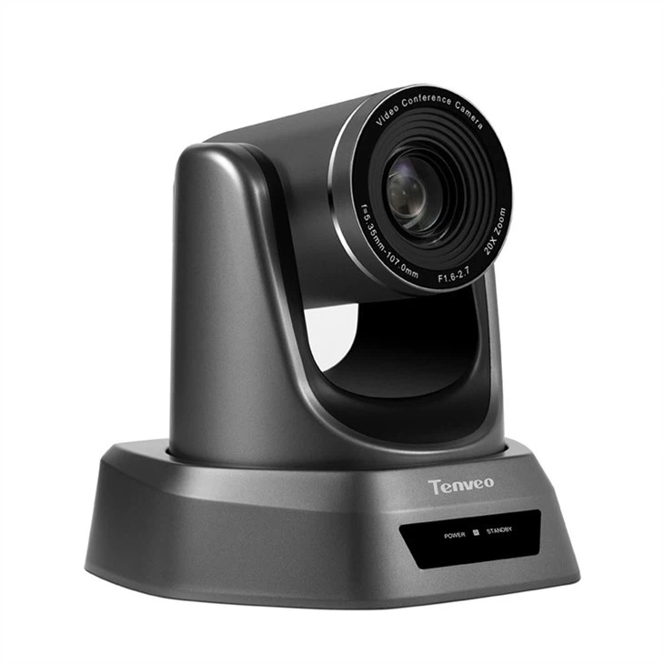Camara PTZ 4K NDI 12X Tenveo UV12A HDMI IP USB 3.0 Poe