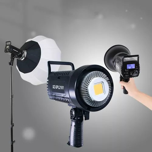 Luz De Video 255 Cob Led 200w 5600k 196000 Lux Cri96