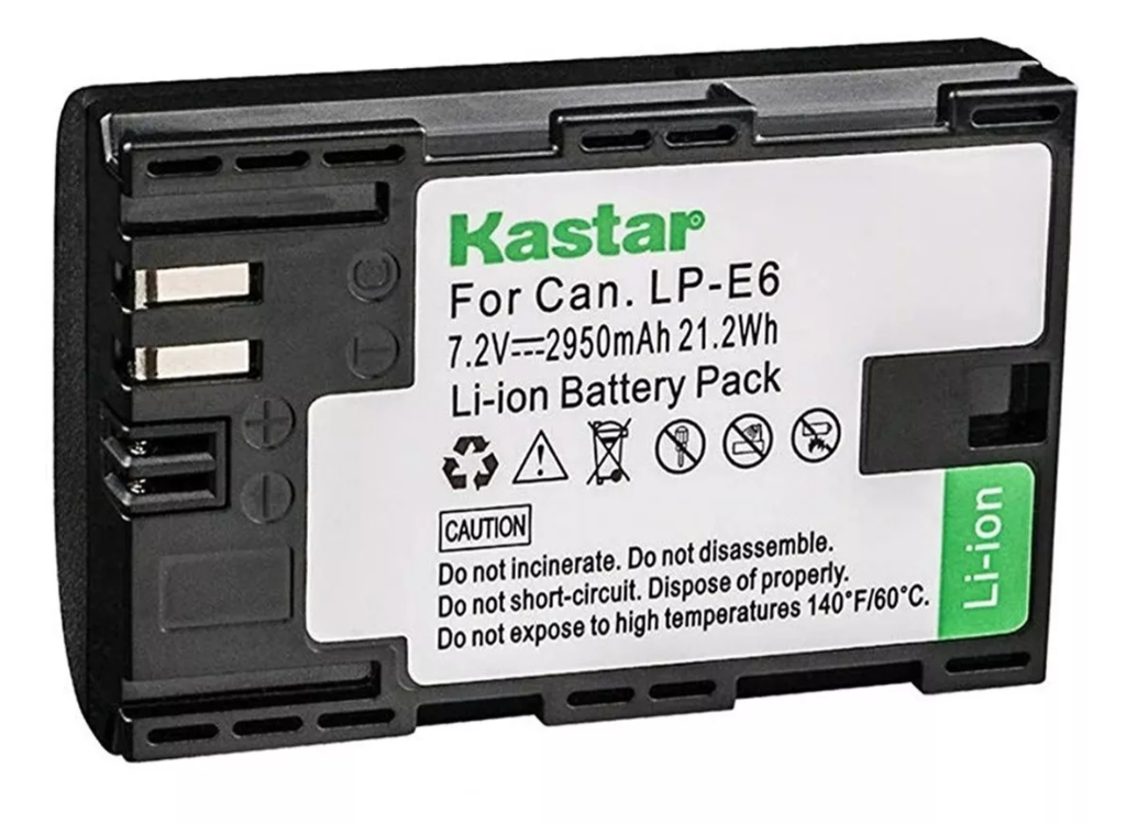  Bateria Lp-e6 Para Canon 5ds 5d 6d 7d 60d 60da 70d