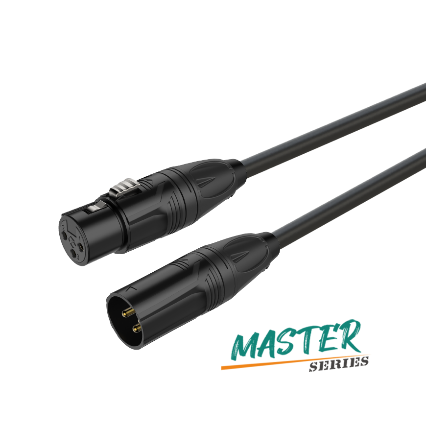 Cable XLR Macho Hembra ROXTONE Master 15 Metros