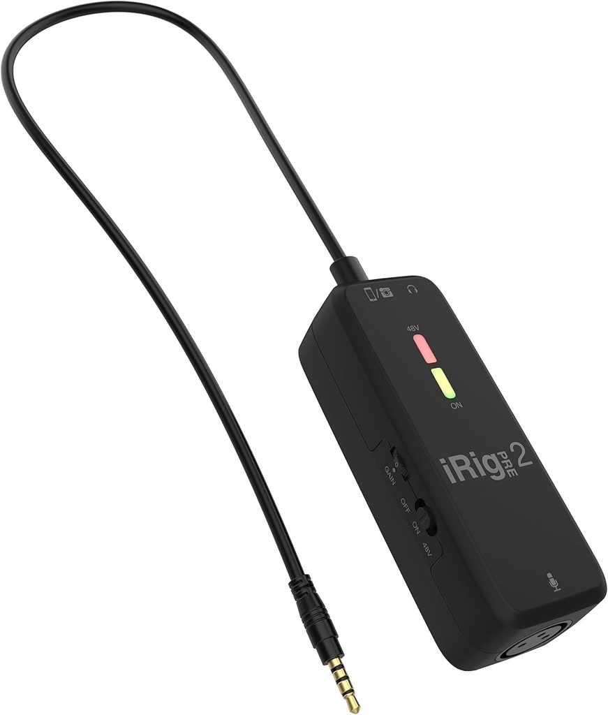 Preamplificador Microfono IRIG PRE 2 