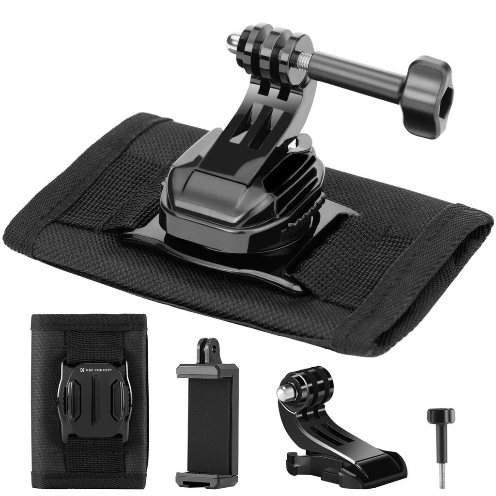 Clip de Morral para Camaras de Accion Smartphone K&f Concept 