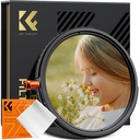 Filtro 3 en 1 Nd Variable CPL Black mist 1/4 K&f Concept Nd2-nd32 77 Mm