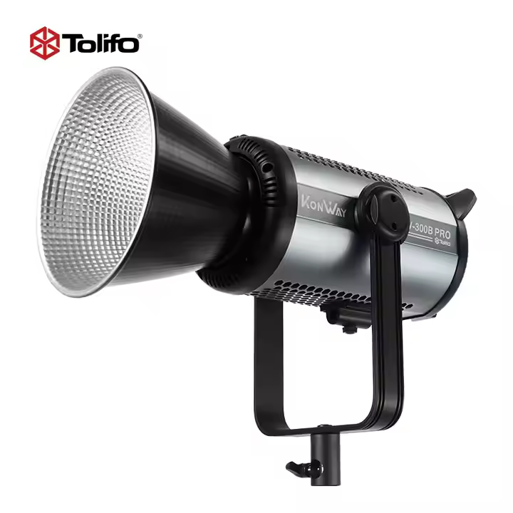 Luz De Video Led Monolight 300w Tolifo Bicolor Cri96+ App