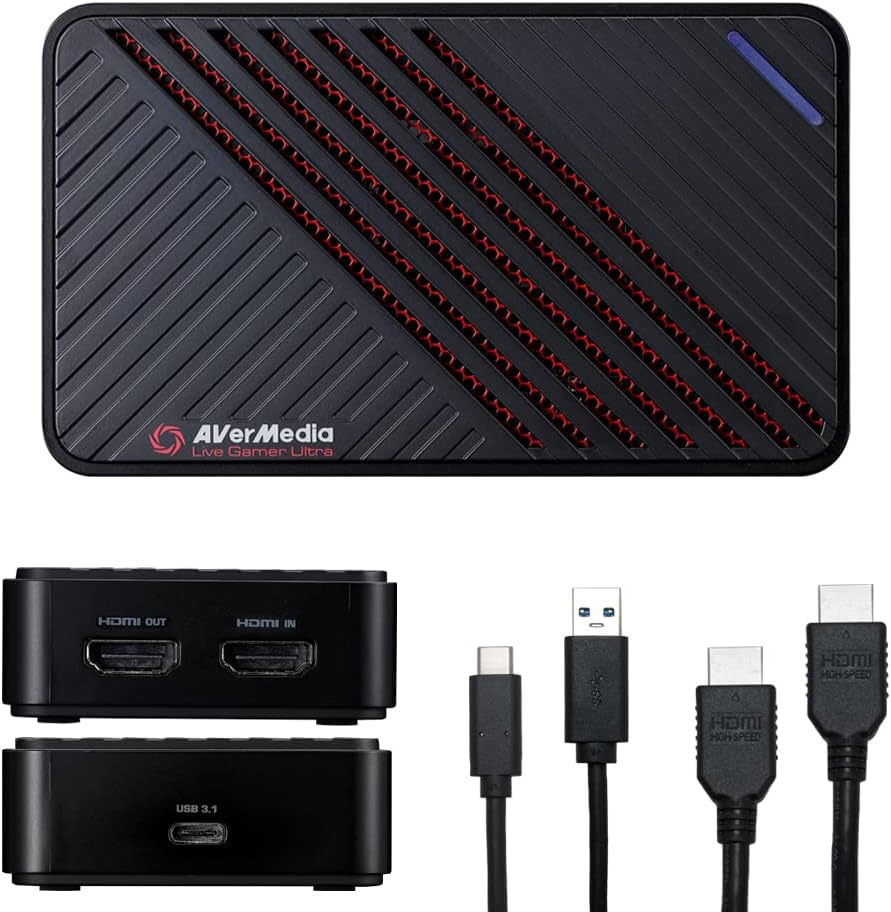 Capturadora AVerMedia Live Gamer Ultra GC553 4K60 HDR 	