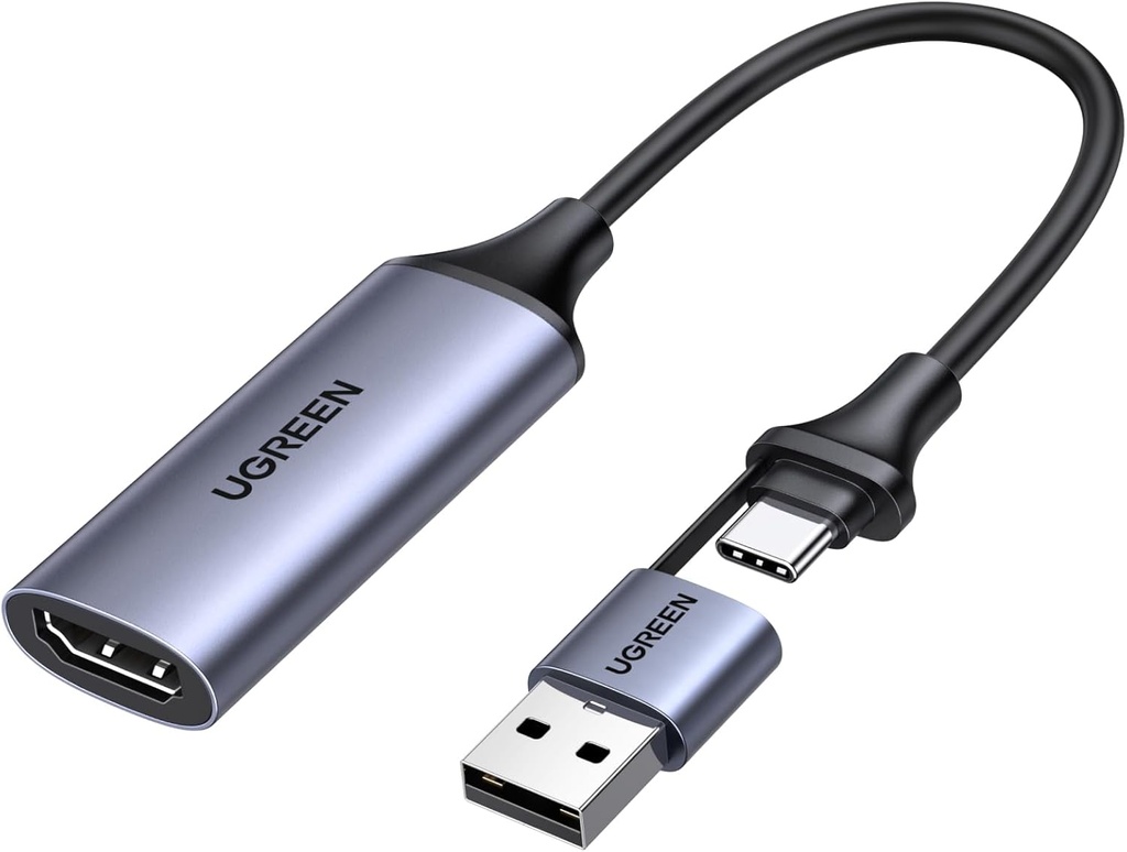 Capturadora de video UGREEN Full HD out 1080P in 4K	