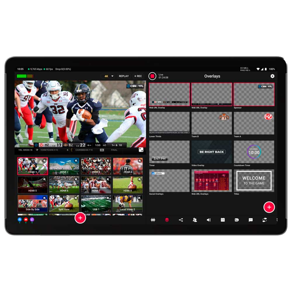 Estudio De Transmisión en Vivo Portátil YoloLiv YoloBox Extreme