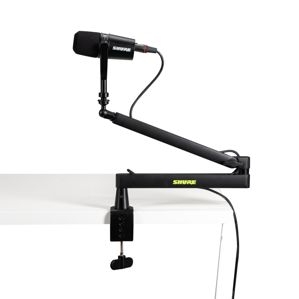 Paral Boom Articulado Microfono Podcast Low Profile Gator Shure