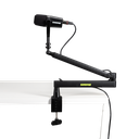 Paral Boom Articulado Microfono Podcast Low Profile Gator Shure