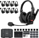 Intercomunicador Synco Xtalk XMax9 Dual Ear 500 Mts Kit 5 und