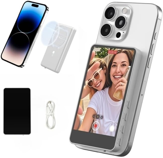 Monitor 4 Pulg para Smartphone SYNCO XView M4 Blanco