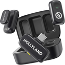 Microfono Balita Inalambrico Hollyland Lark A1 Duo Space Gray