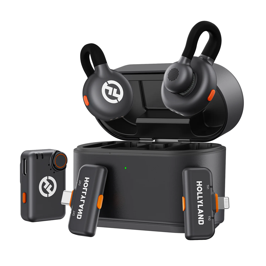 Microfono Balita Inalambrico Hollyland Lark M2s Ultimate Combo