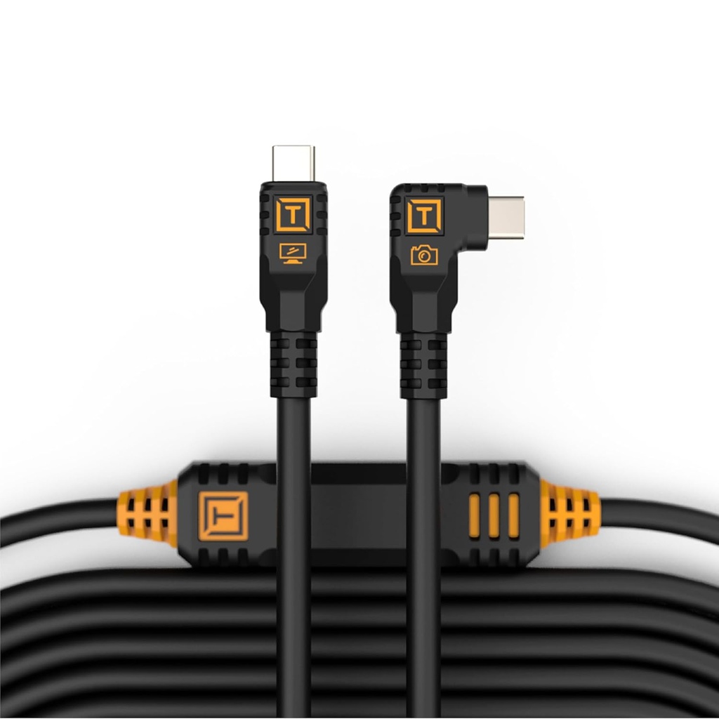 Cable Tipo C Tether Tools TetherPro Optima 10G USB 4,6 Mts