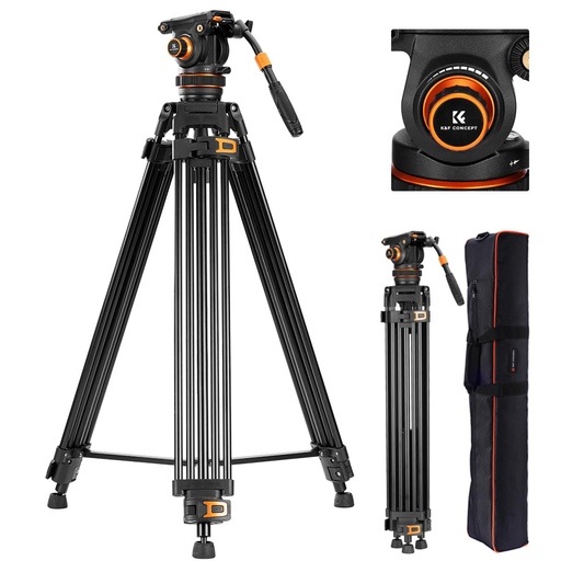 Tripode KF Concept Cabezal Fluido Video KF09.148V1