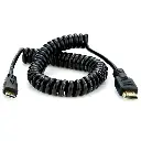 Cable Hdmi A Mini Hdmi 4K 60Hz en espiral 1.2 metros Livegear
