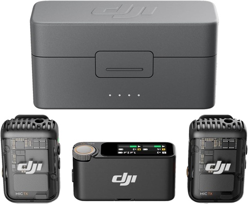 Microfonos Dji Mic 2 Inalambricos Dual kit 32 Bit Flotantes