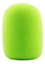 Filtro Windscreen funda para Microfono Dinamico Verde